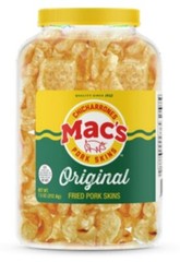 Mac’s FGPS50028 Original Pork Rind Barrel 7.5 oz. Barrel, 1 Single Barrel
