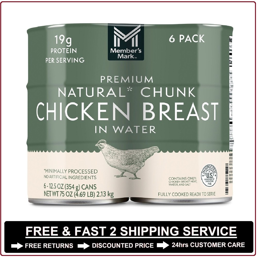 Member’s Mark Premium Chunk Chicken Breast, 12.5 oz., 6 ct.
