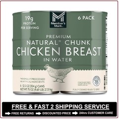 Member’s Mark Premium Chunk Chicken Breast, 12.5 oz., 6 ct.
