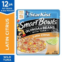Smart Bowls Latin Citrus, 4.5 oz Pouch (Pack of 12) – Features Quinoa & Beans…