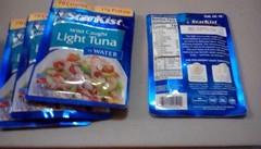 12 Pouches of Dolphin Safe Chunk Light Tuna in Water – 70 Calories, Ready to Eat