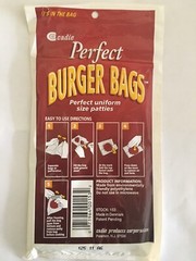 PERFECT BURGER BAGS by CADIE 4 PACK (80 BAGS)