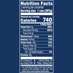 (12 pack) Armour Corned Beef Hash, 16g Protein Per Serving, 14 oz Can
