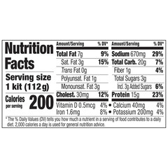 Lunch-To-Go Tuna Creations Deli Style Tuna Salad Pouch, 4.0 Oz Kit, 12