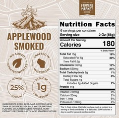 Get 3 Applewood Smoked Summer Sausage Beef & Pork Wisconsin 12oz each