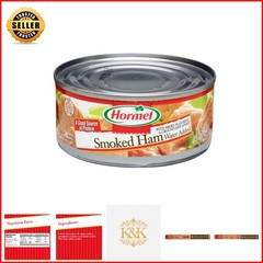 Savory Smoked Ham Canned Chunks – 12 Pack, Perfect for Quick Meals & Snacks