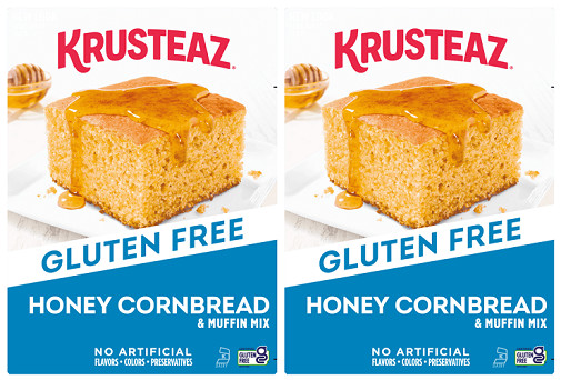Krusteaz Gluten Free Honey Cornbread & Muffin Mix 2 Pack