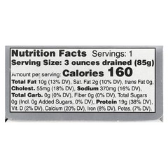 Wild White Anchovies In Extra Virgin Olive Oil, 4.4 oz (125 g)
