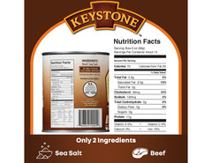 Free Shipping Keystone All Natural Ground Beef, 28 oz Can 3 cans