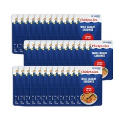 Wild Caught Sardines in Louisiana Hot Sauce, 3.53 oz Packets, Box of 36