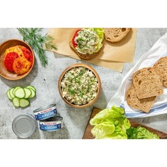 Solid White Albacore Tuna in Oil Wild Caught Gluten Free High Protein Canned
