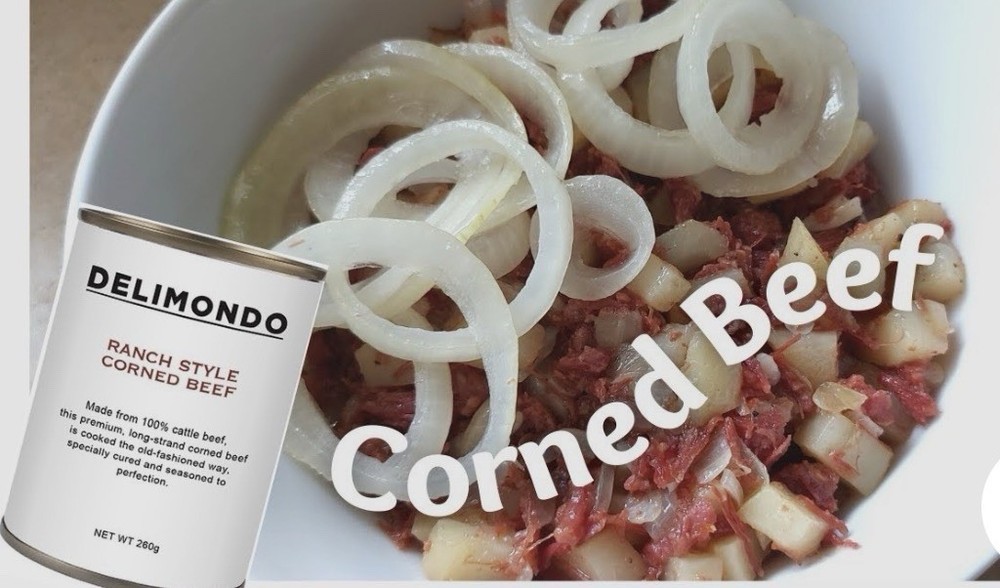 Delimondo Ranch Style Corned Beef Canned Meat 260g Deli & Preserved Poultry