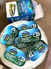 Wild Planet Wild Pacific Sardines in Extra Virgin Olive Oil, 4.4 oz., 6-count