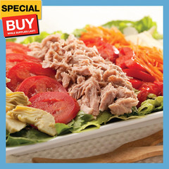 Chunk Light Tuna in Water, 5 oz (4 Pack) Canned Tuna Fish, Wild Caught, Gluten F
