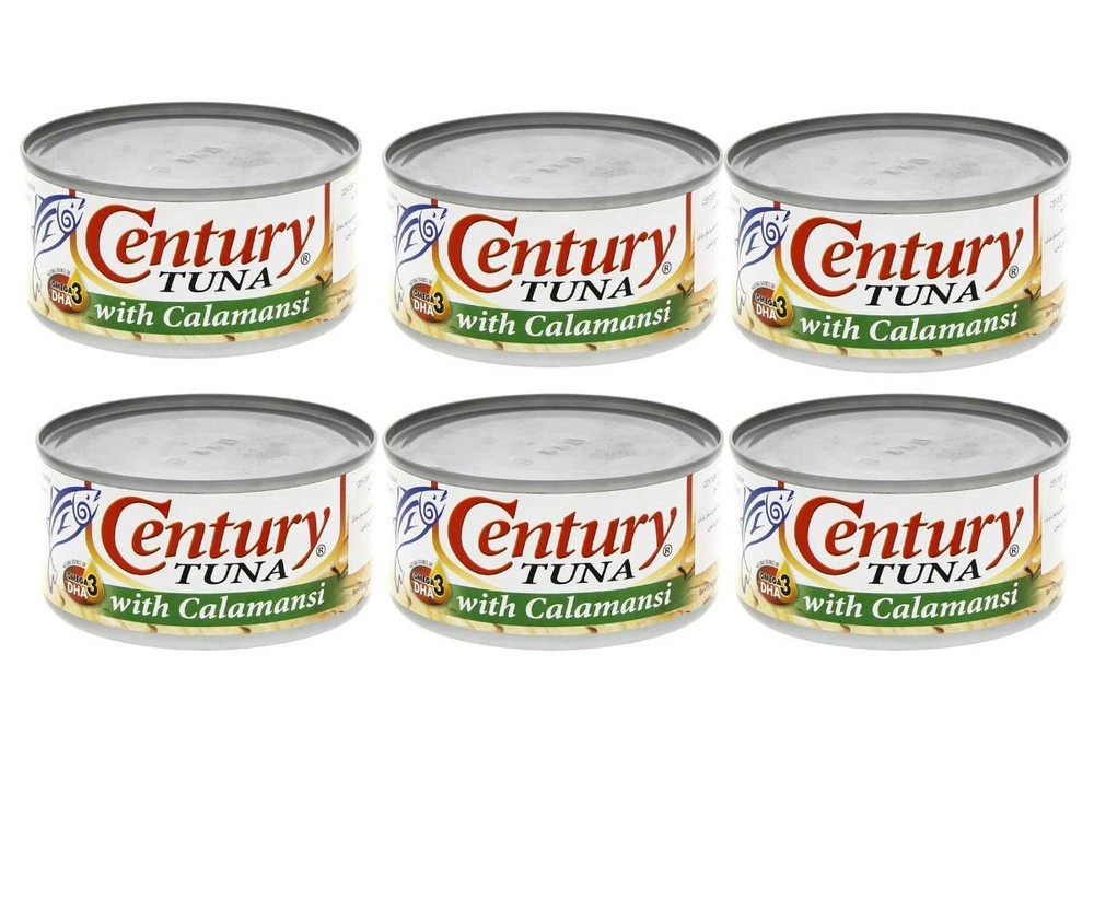 Century Tuna with Calamansi 180g 6.4oz (180g), 6 Pack