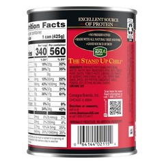 Dennison’s, ORIGINAL Chili Con Carne with Beans, 15oz Can (Pack of 6)