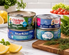 Assorted Canned Tuna Variety Pack 4 Cans Mixed Brands In Water High Protein Low