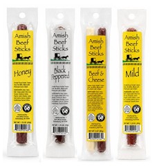 24x Amish Teriyaki Beef Sticks Spice Seasoning Gourmet Cooking Kitchen Bulk 1oz