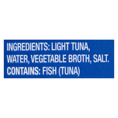 Chunk Light Tuna in Water, 4Lb 2.5Oz Can