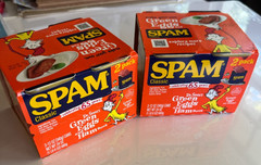 Limited Edition Green Eggs & Ham SPAM 2 Cans – Funny Gift