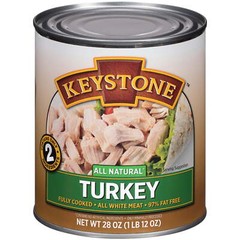 (4 Pack) All Natural Turkey, 28 Oz Can