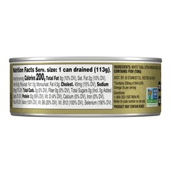 Solid White Albacore Tuna in Extra Virgin Olive Oil, 4.5 Oz, 12-Pack, High Prote