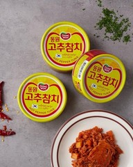 Dongwon Tuna in Hot Pepper Sauce with Vegetables, 150g 4 Pack