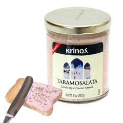 Taramosalata Greek Style Caviar Spread 8 Ounce Jar