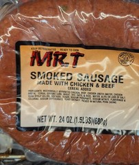 Mr T Smoked Sausage 24 Oz (2 Pack)