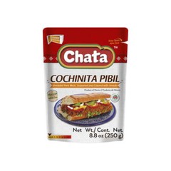 Chata Cochinita Pibil 8.8oz Pack of 6 – Authentic Mexican Pork Taco Filling