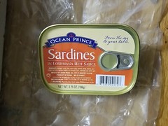 Ocean Prince Sardines in Louisiana Hot Sauce, 3.75 Ounce Cans (Pack of 12)