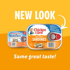 Lightly Smoked Sardines in Oil, 3.75 Ounce Cans (Pack of 18), Wild Caught Canned