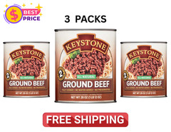 Keystone All Natural Ground Beef, 28 oz Can (3 pack)