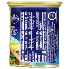 (12 Pack) SPAM Hello Kitty 25% Less Sodium Canned Meat, 12 oz Shelf Stable