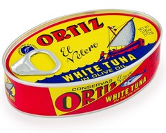 Ortiz White Tuna in Olive Oil, Fresh Tender Slices, Spanish Wild Caught Tuna,…