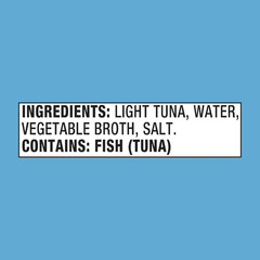 Chunk Light Tuna in Water, 5 oz (4 Pack) Canned Tuna Fish, Wild Caught, Gluten F