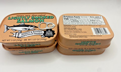 Pack-3 Trader Joe’s Light smoked Salmon Skinless Boneless in Olive Oil 5 oz Each