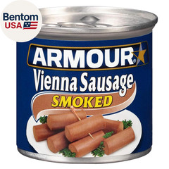 Star Vienna Sausage, Smoked, Canned Sausage, 4.6 OZ (Pack of 24)