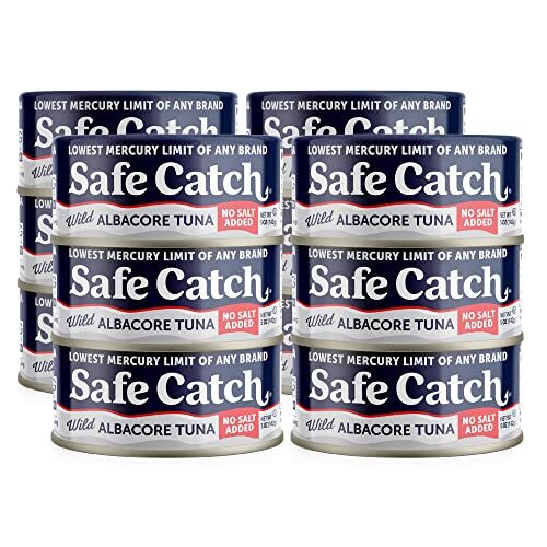 Atun Blanco Salvaje Enlatado Sin Sal Anadida Lata De Atun Con Bajo Contenido…