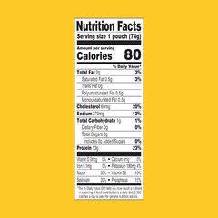 Less Sodium Premium White Chicken – 2.6 oz Pouch (Pack of 12)