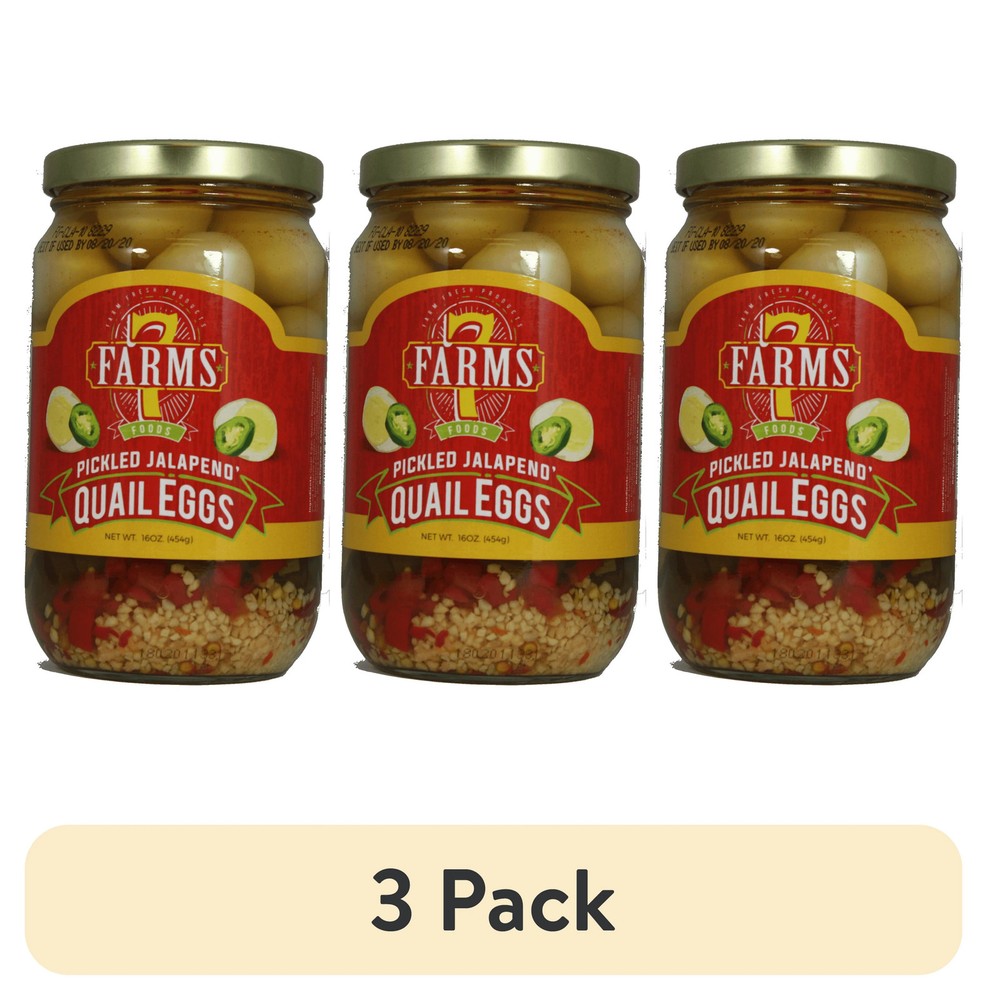 Pickled Jalapeno Quail Eggs