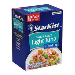 Starkist Chunk Light Tuna in Water, 2.6 Ounce (Pack of 10)