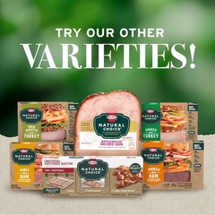 Hormel Natural Choice Smoked Ham Deli Lunchmeat, 8 oz Resealable Package