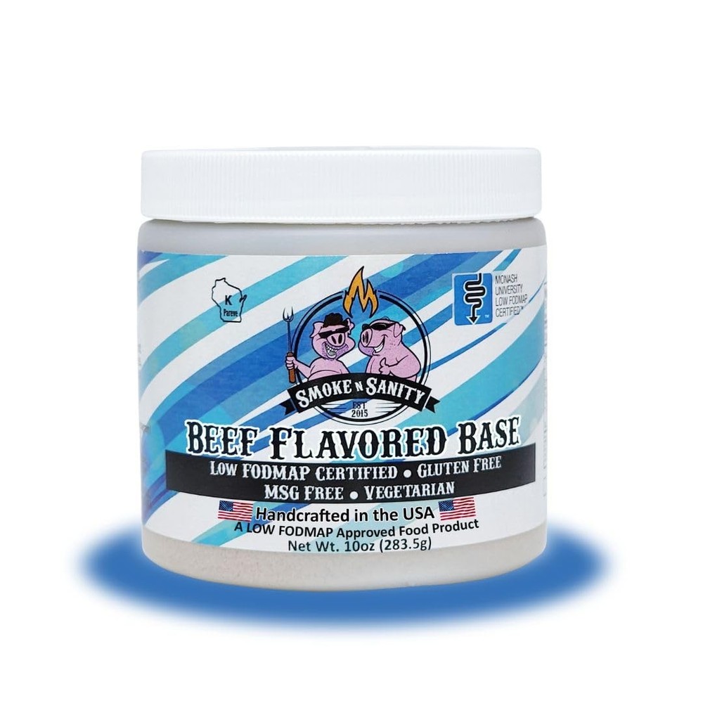 – SnS Beef Flavored Base, Certified Low FODMAP, Vegetarian, Gluten Free, Dair…