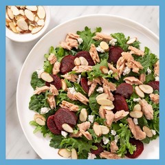 Healthy Reduced Sodium Tuna Pouches – 2.6 oz, 24 Pack, Perfect for Salads