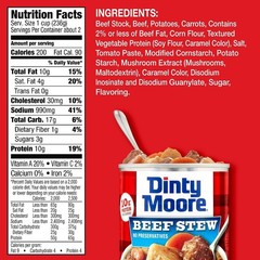 Beef Stew Cans – Gluten-Free & Preservative-Free