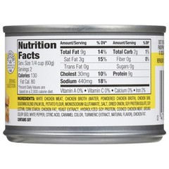 Premium White Meat Chicken Spread 4.25 oz Canned Food 6 Pack