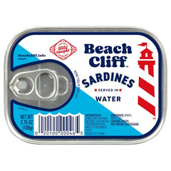 Wild Caught Sardines in Soybean Oil, 3.75 Oz Can – 13G Protein Per