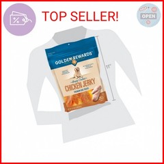 Golden Rewards Chicken Jerky Recipe for Dogs (Made with Real Chicken Breast), 16