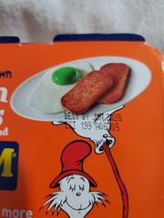 Lot Of 2 Spam 2 Pack Dr Seuss Green Eggs and Ham 65th Anniversary Ex 6/28